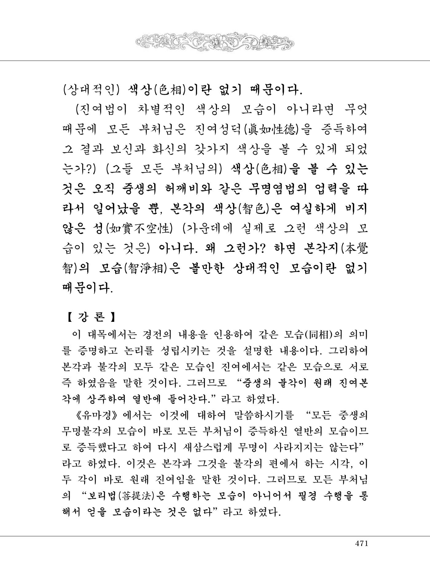 대승기신론 1권 519페이지