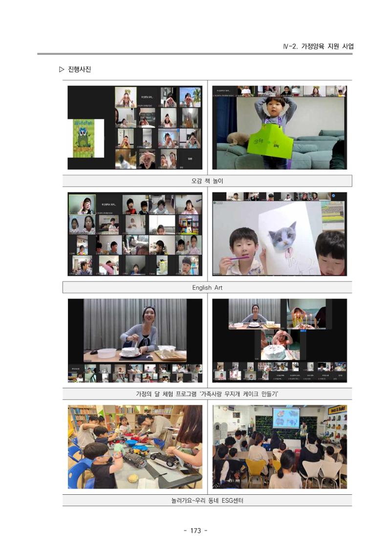 2024년도 부산광역시육아종합지원센터 운영결과보고서 175페이지