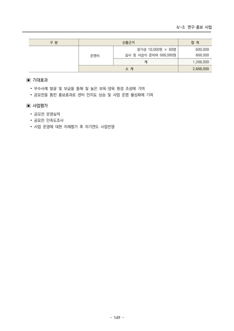 2025년도 부산광역시육아종합지원센터 변경사업계획(안) 151페이지