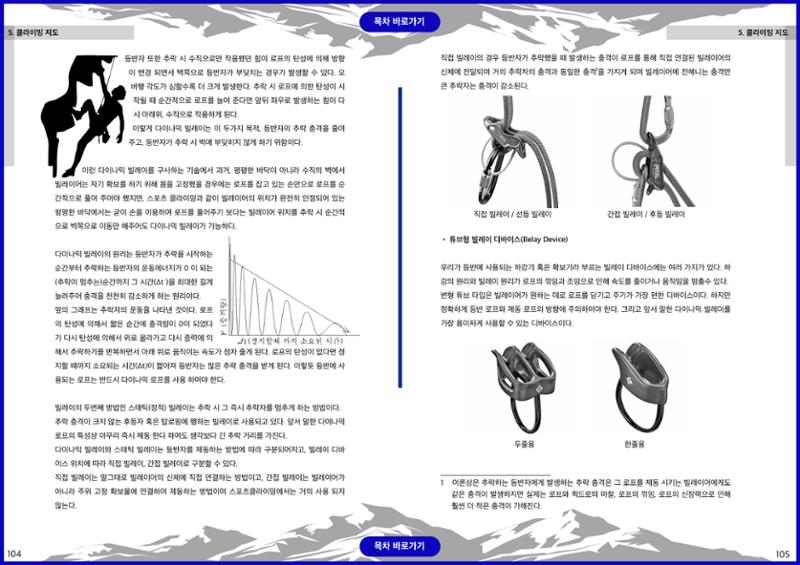 생활등산지도자 교재 52페이지