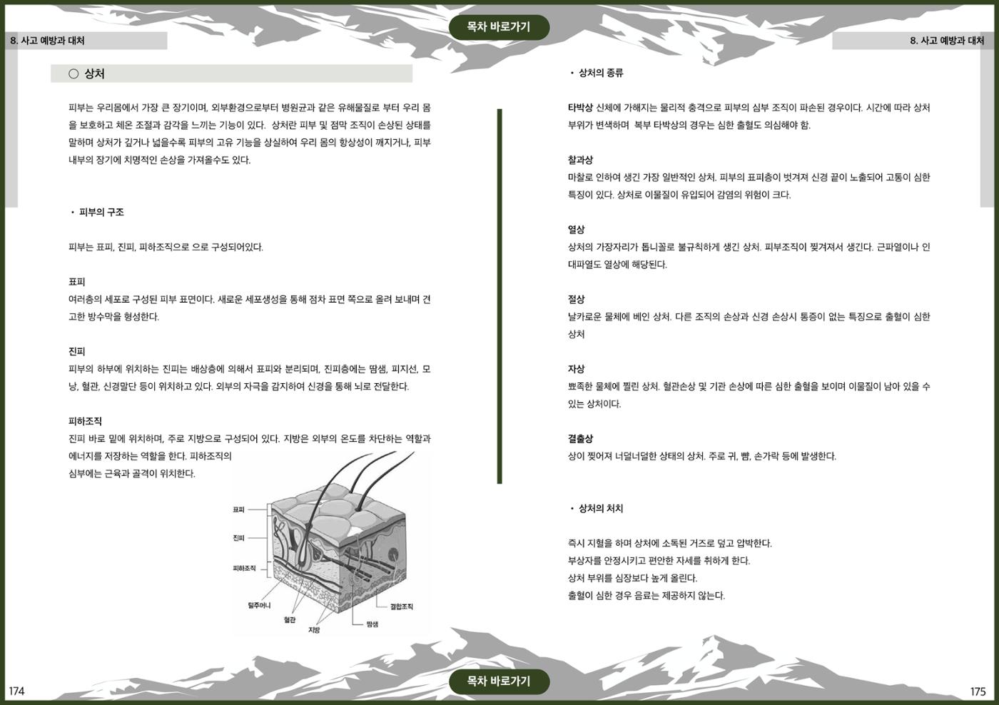 생활등산지도자 교재 87페이지