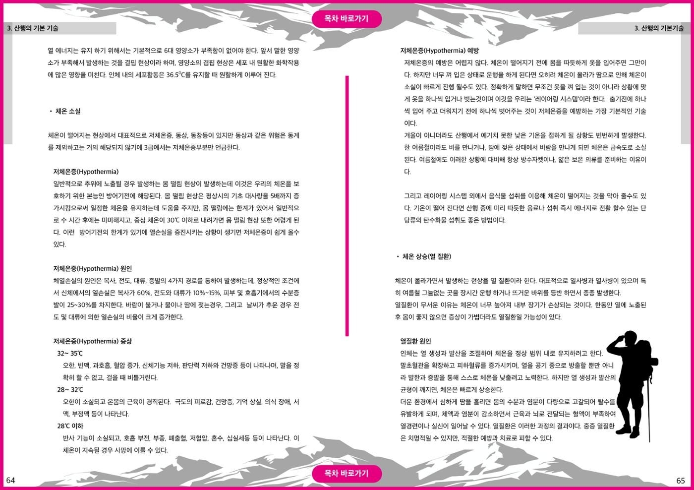 생활등산지도자 교재 32페이지