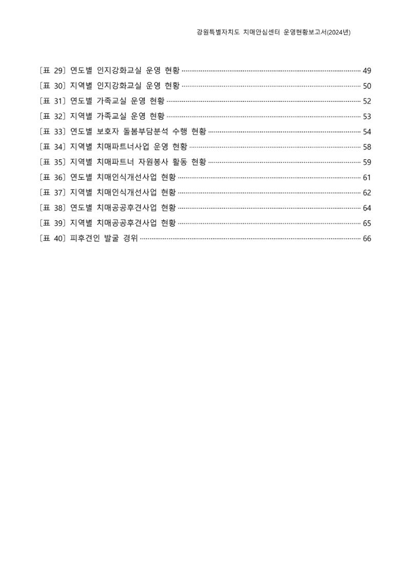 2024년 강원특별자치도 치매안심센터 운영현황보고서 4페이지