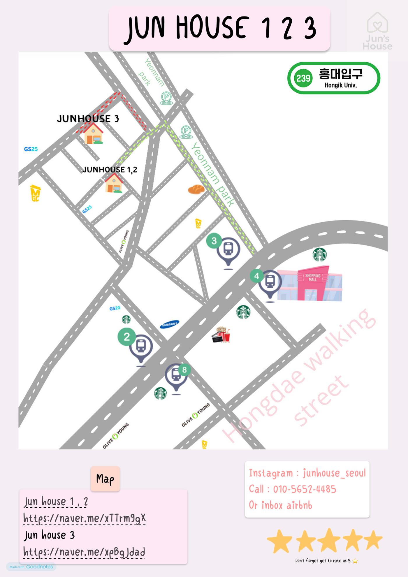 How to go to Jun House 1페이지