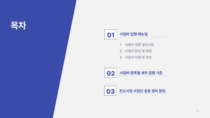 사업비 편성 및 집행 교육자료(250512) 2페이지