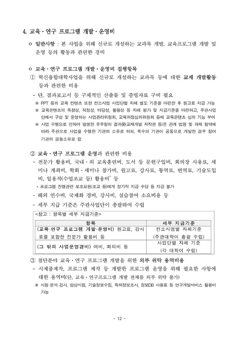 (연구재단) 사업비 매뉴얼(250416) 13페이지