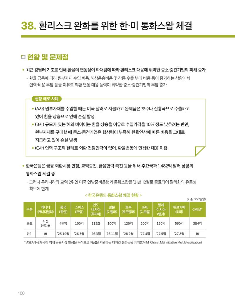 회복과 성장을 위한 중견기업계 정책제언 100페이지