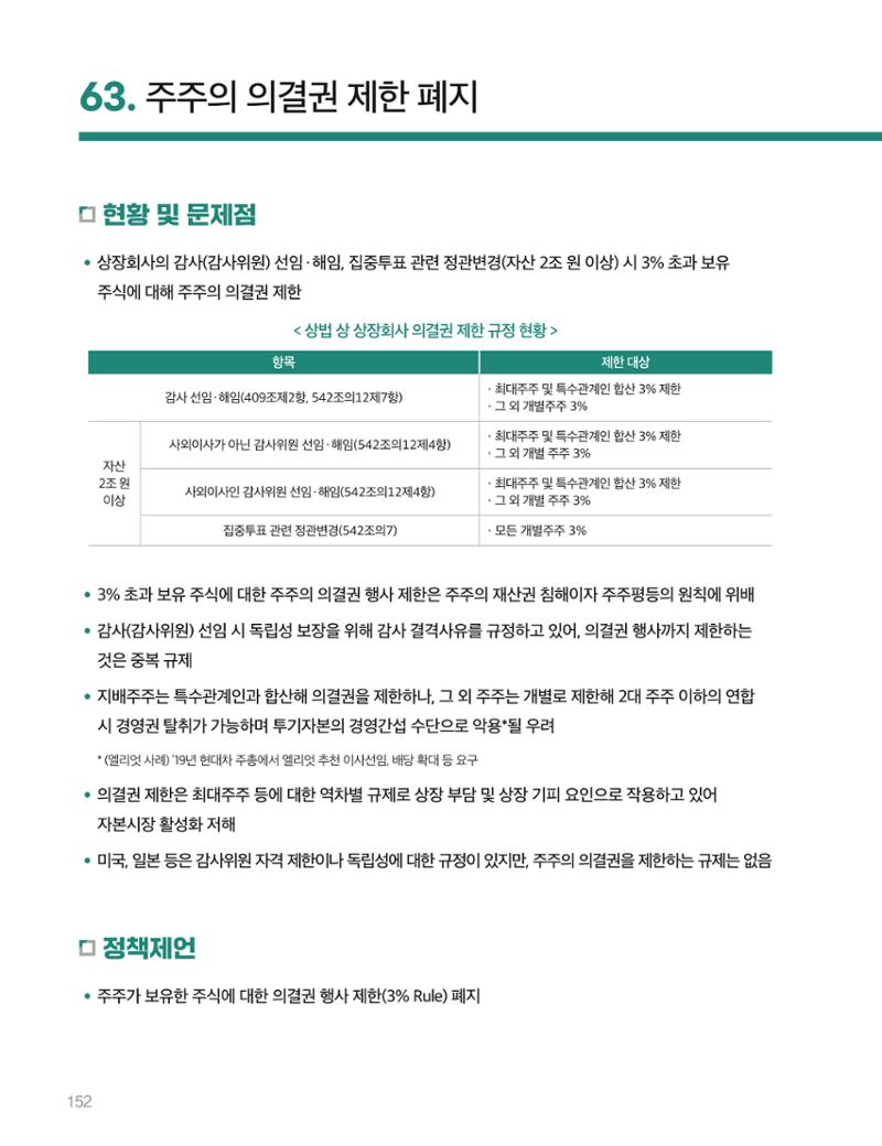 회복과 성장을 위한 중견기업계 정책제언 152페이지