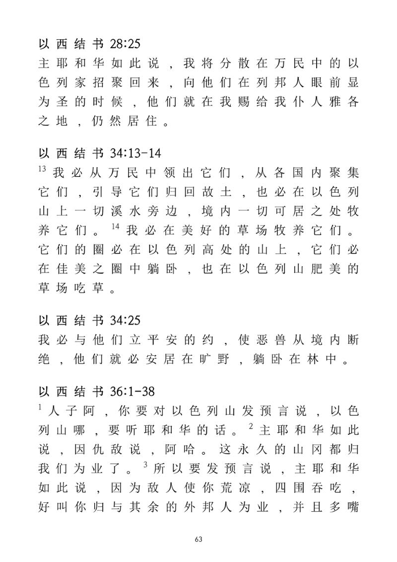 Eretz Israel Chinese 64페이지