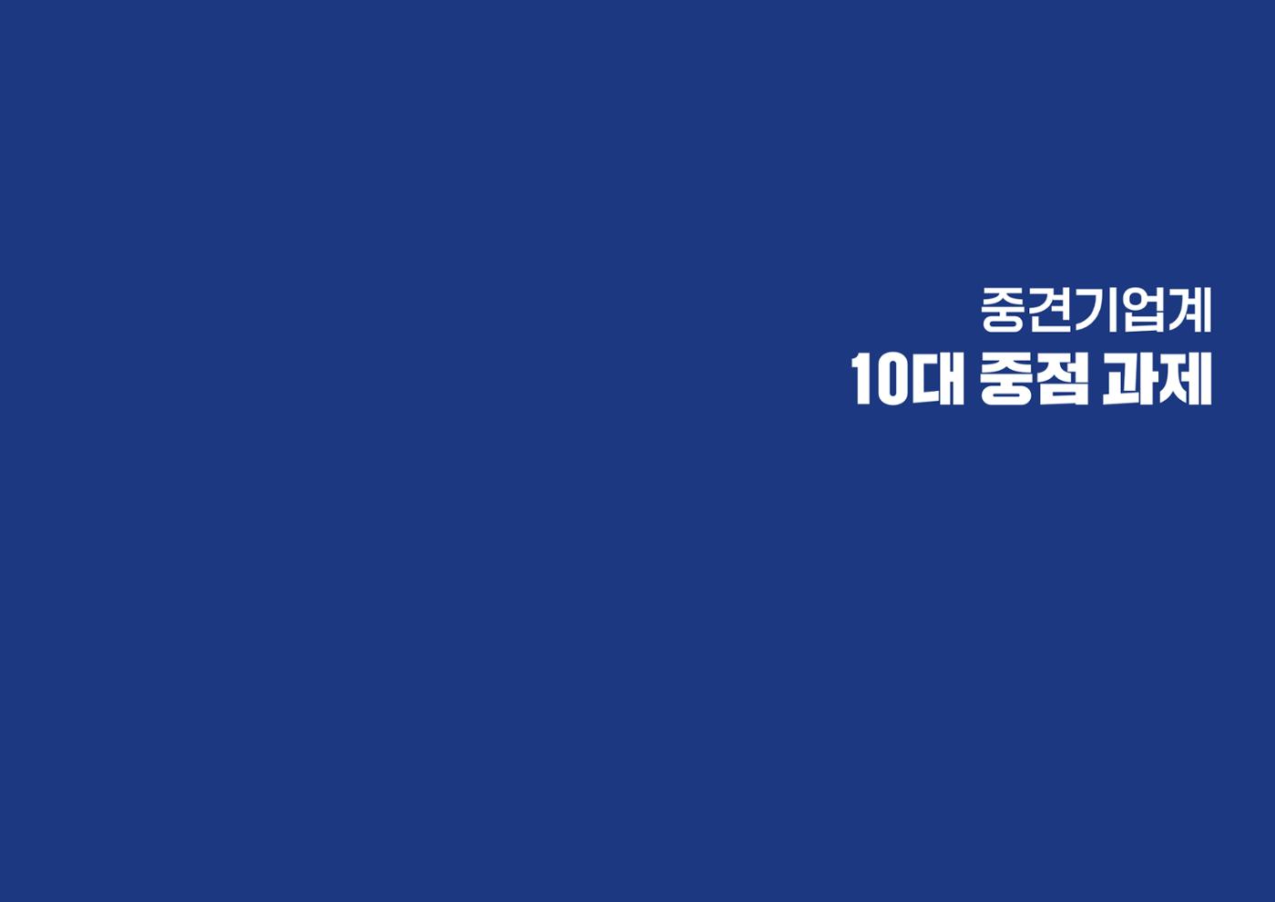 중견기업계 10대 정책 과제 3페이지