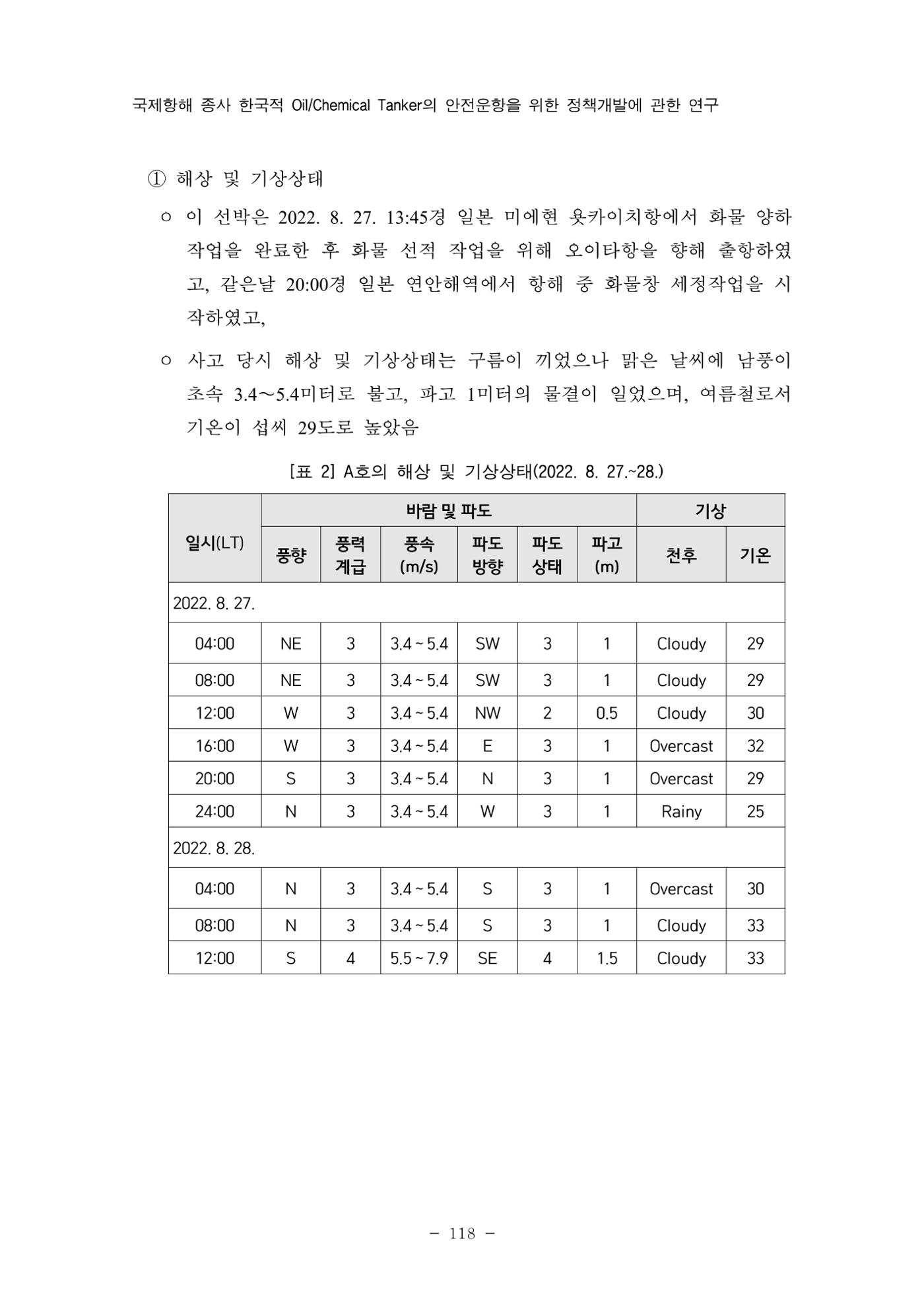 한국선급 제36회 정기세미나 128페이지