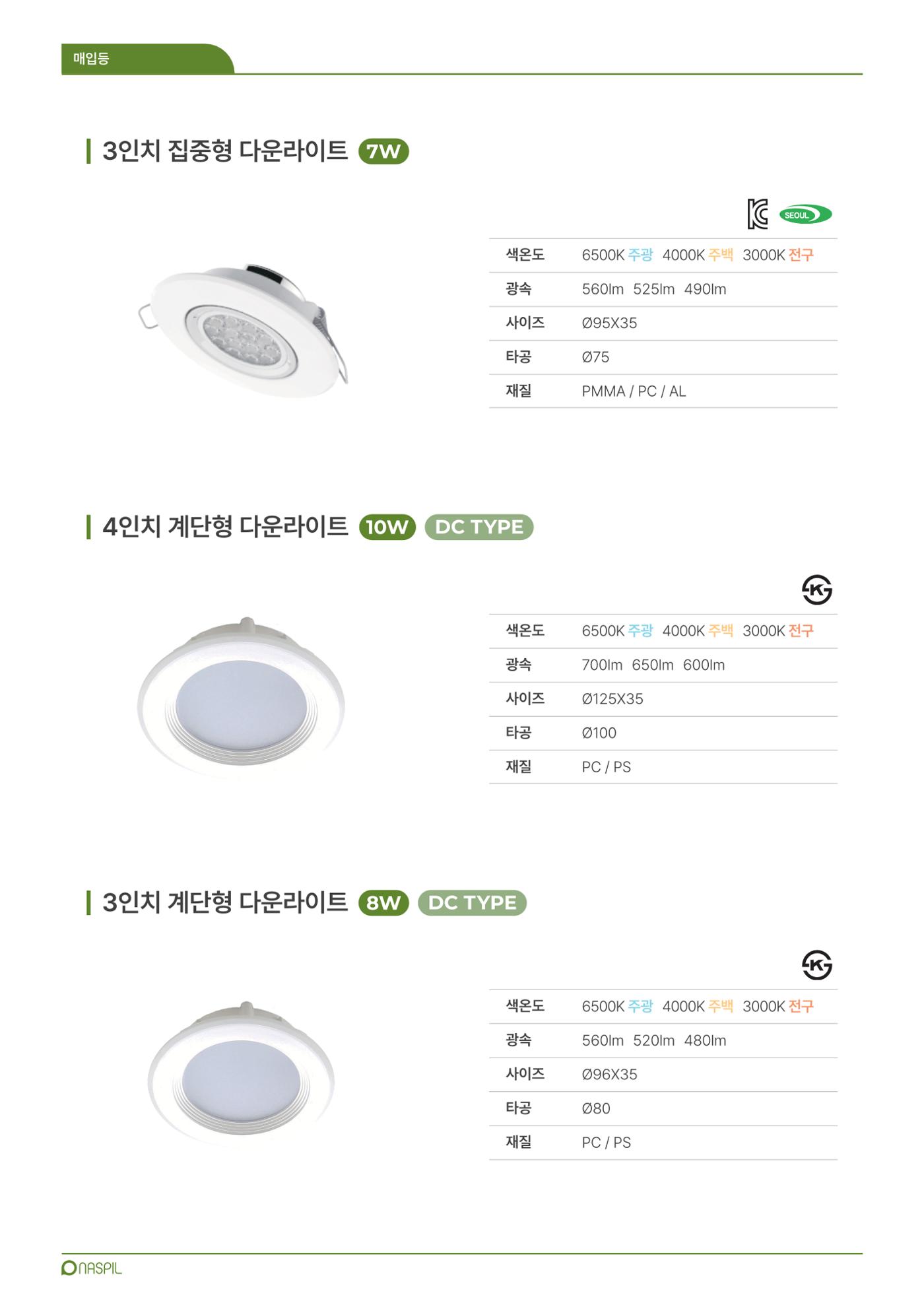 VOL11 나스필코리아 카탈로그 35페이지