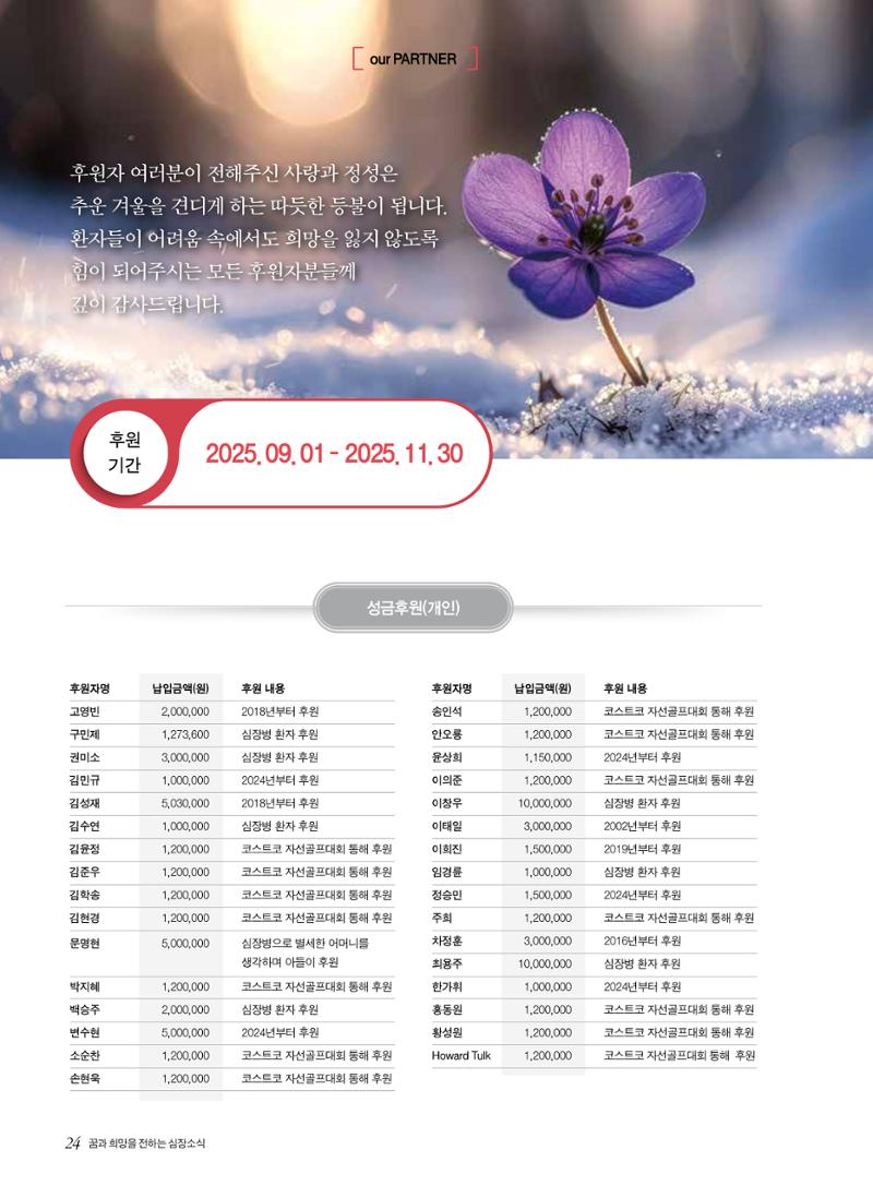 2025 심장소식 겨울호 148호 24페이지