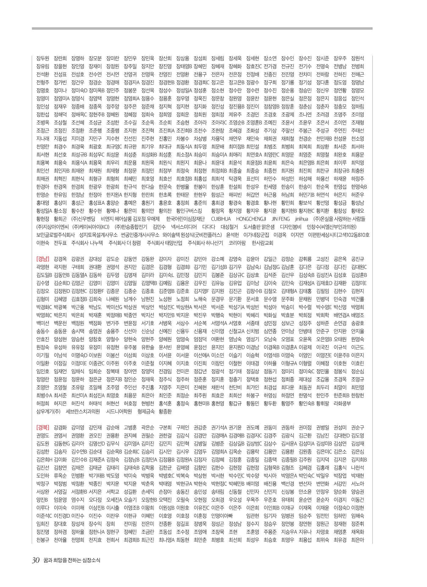 2025 심장소식 겨울호 148호 30페이지