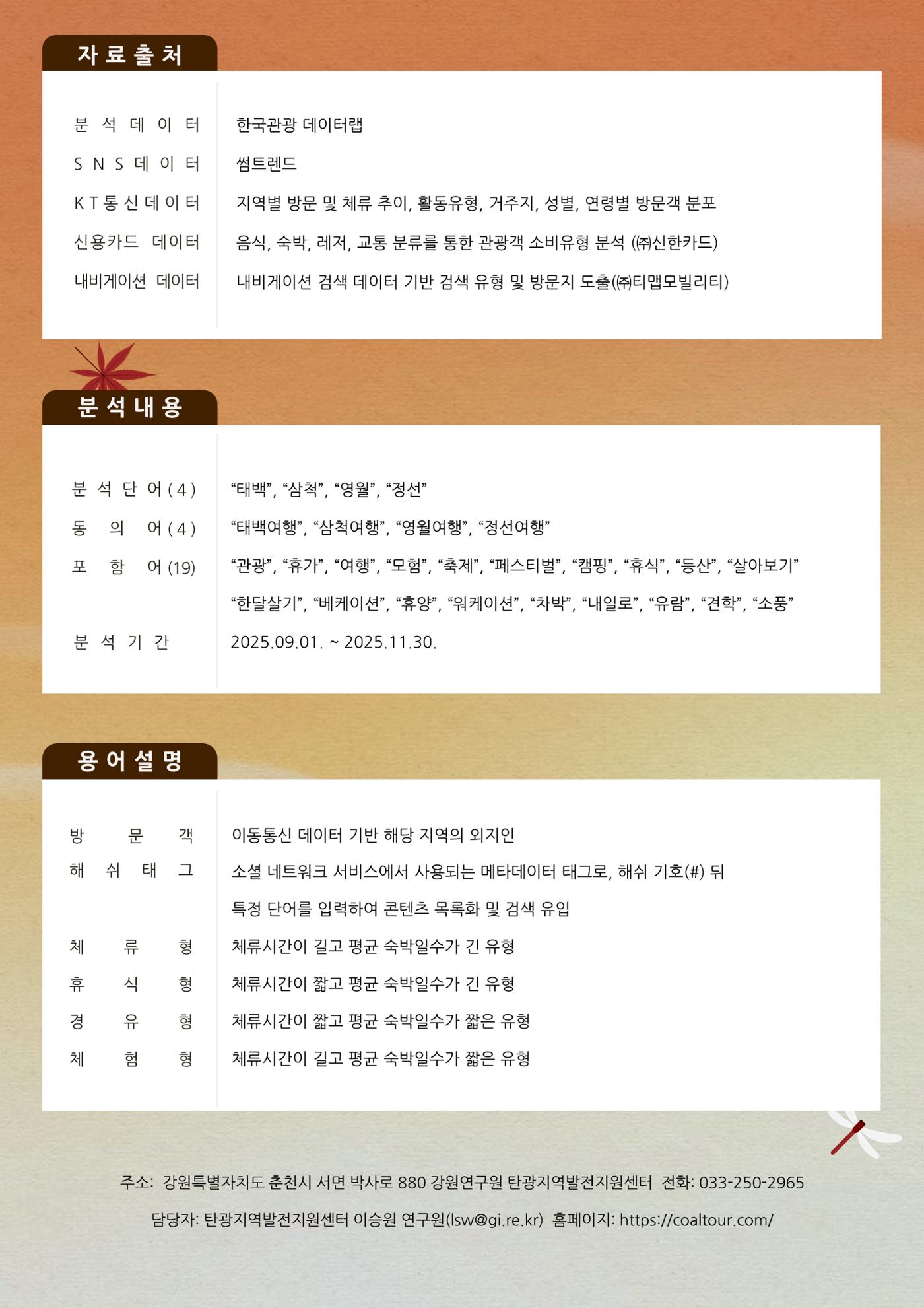 탄광지역 관광동향 웹진 가을호 2페이지