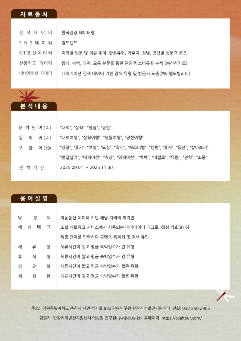탄광지역 관광동향 웹진 가을호 2페이지