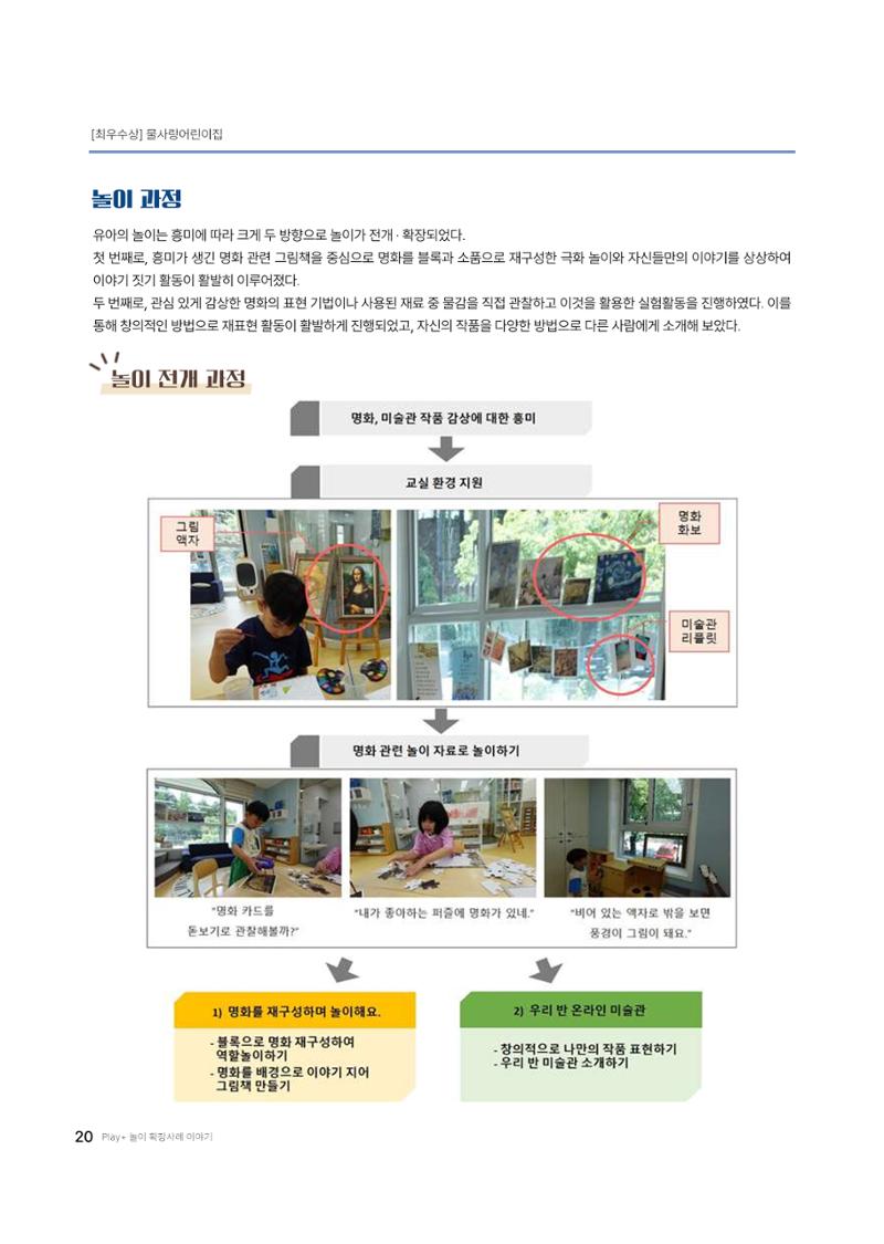 대덕구육아종합지원센터 2025 Play+놀이확장사례이야기 공모전 수상작 사례집 21페이지