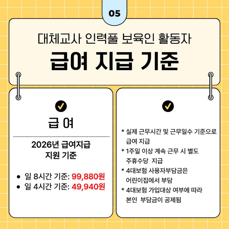 부산시육아종합지원센터 대체교사 인력풀 보육인 활동자 가이드북 6페이지