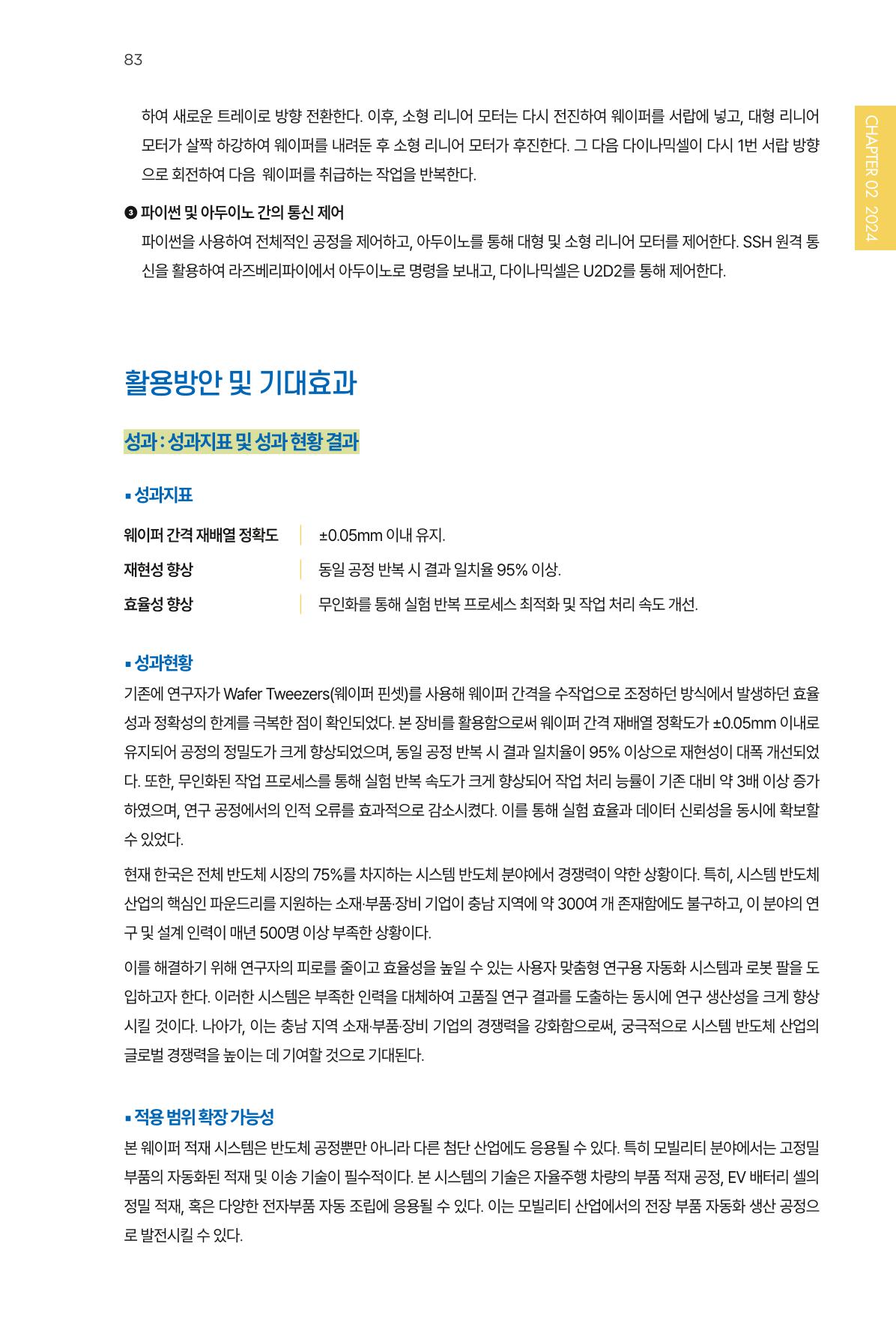 2023~2025 DSC 공유대학 리빙랩 & 캡스톤디자인 경진대회 우수 사례집 83p