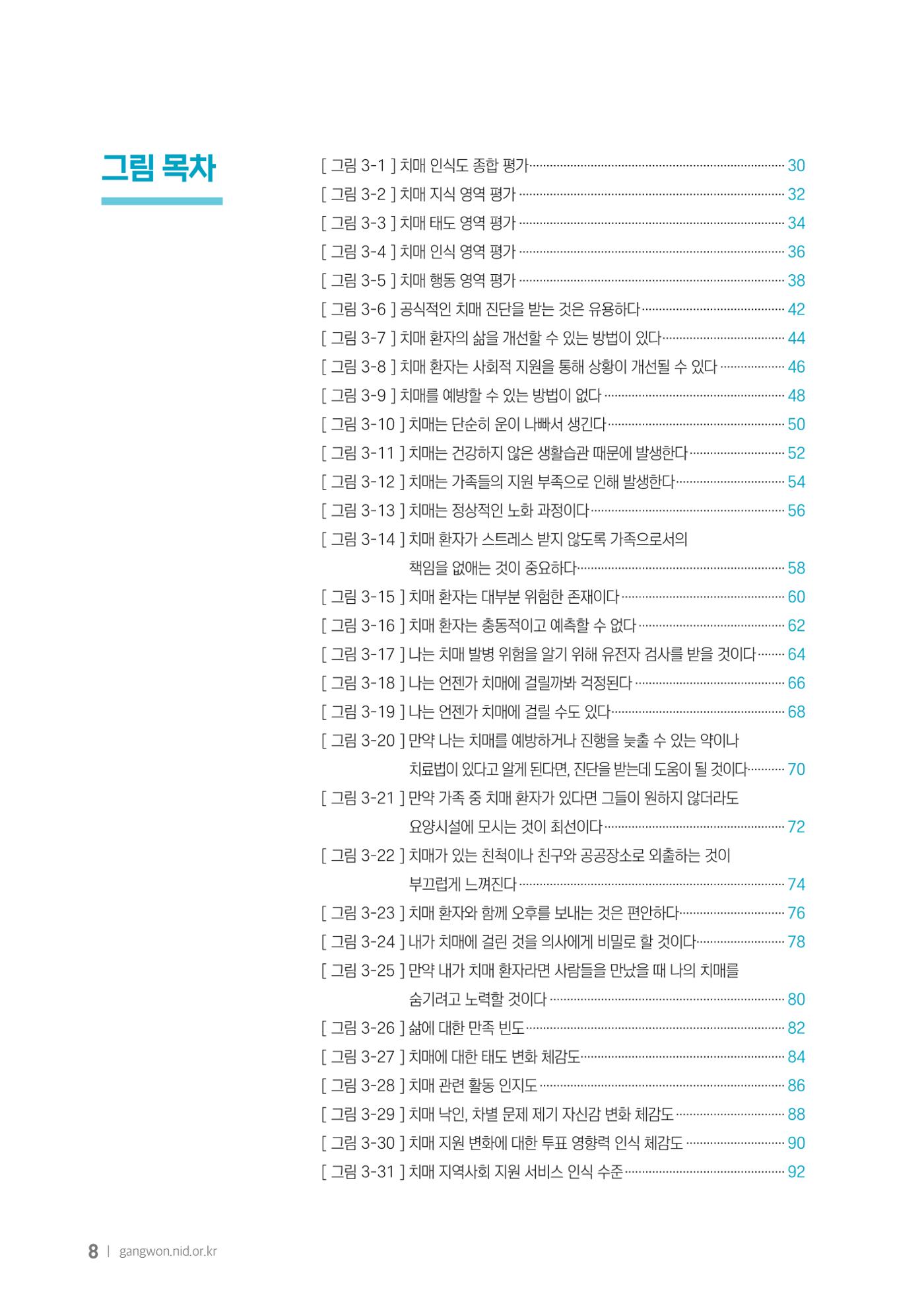 2025년 강원특별자치도 치매 인식도 조사보고서 8페이지