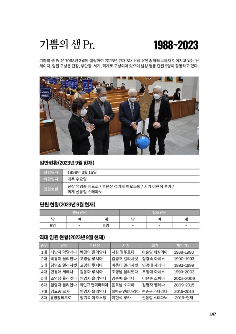 구곡성당 25년사 149페이지