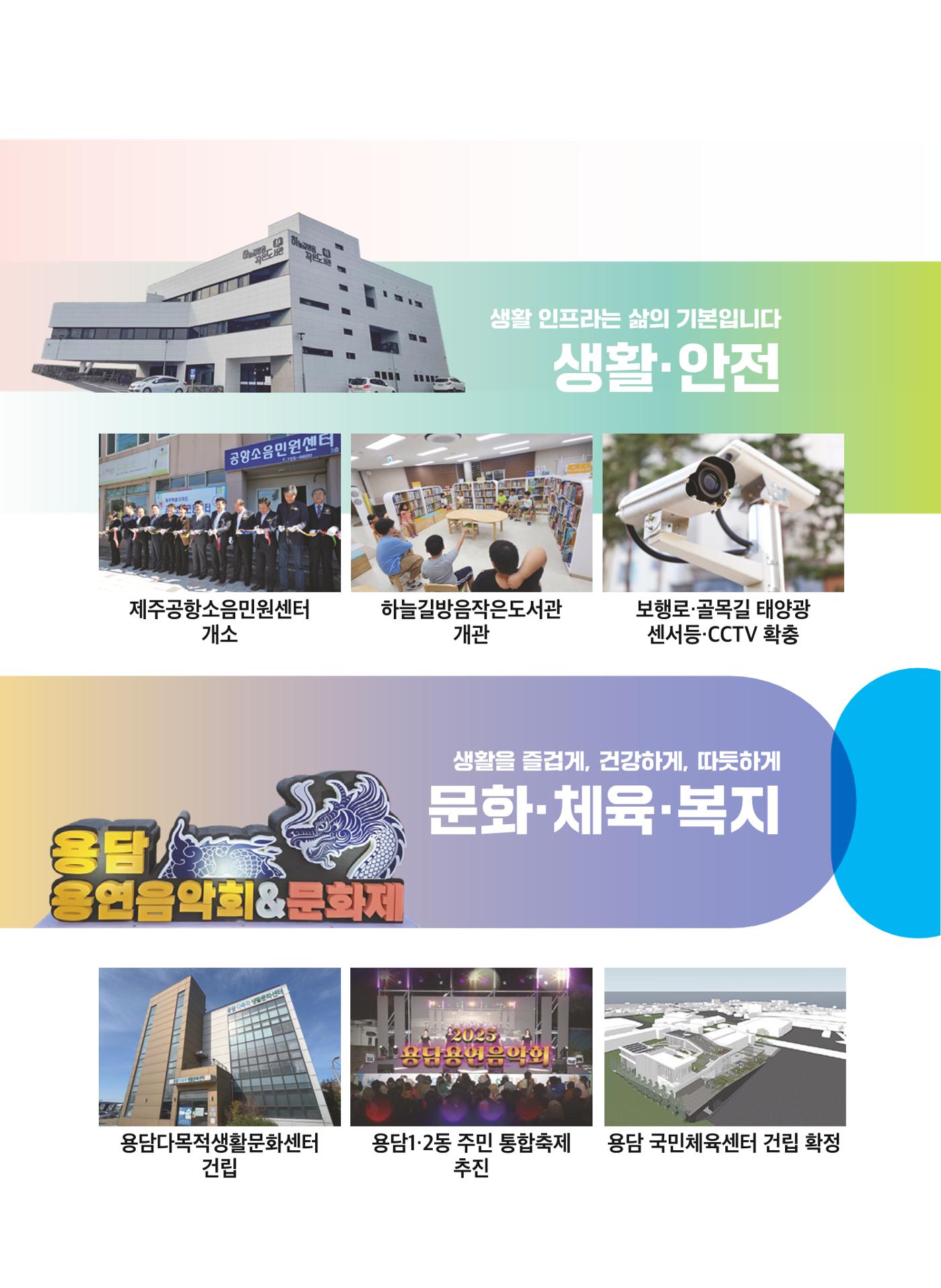 제주특별자치도의회 김황국의원 의정보고서 11페이지