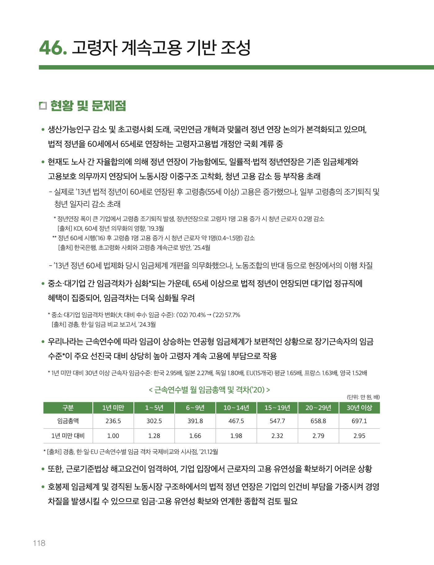 회복과 성장을 위한 중견기업계 정책제언 118p