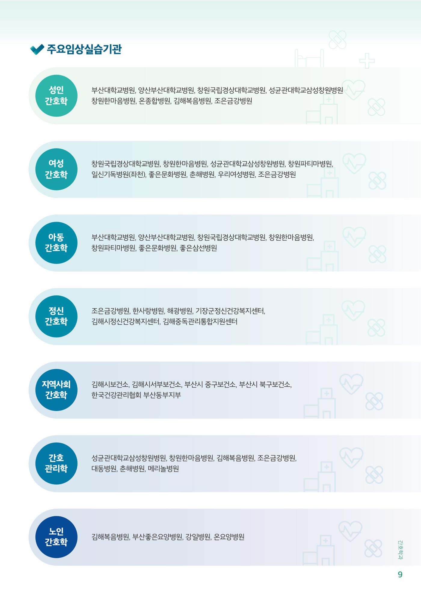 김해대학교 간호소식지 9페이지