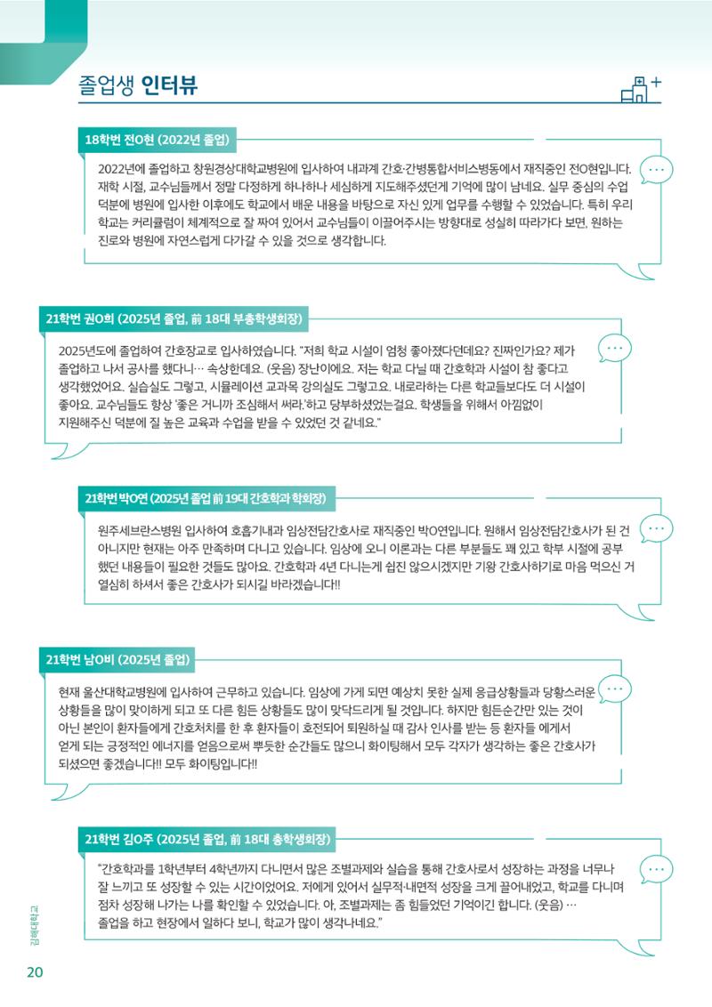 김해대학교 간호소식지 20페이지
