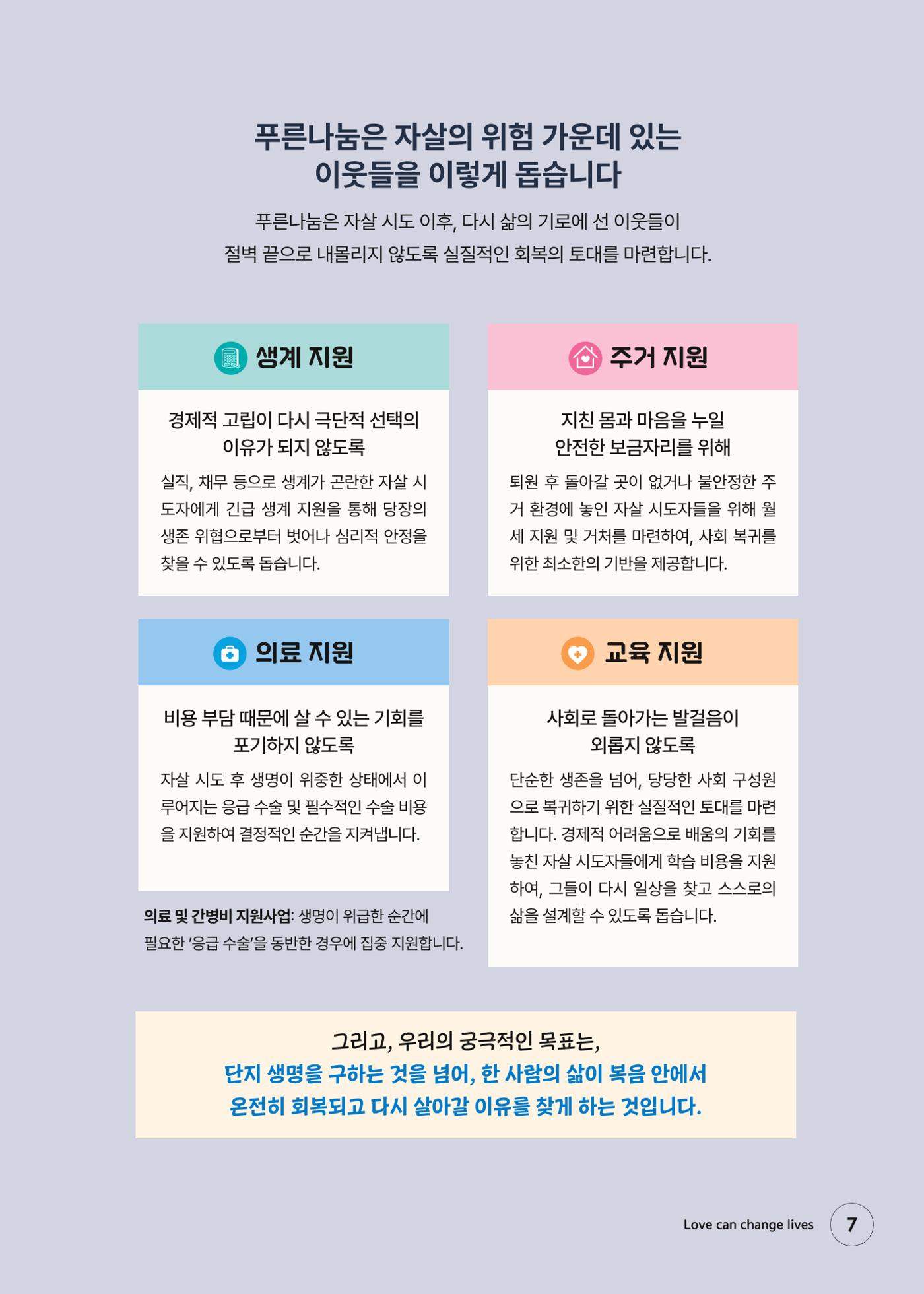 푸른나눔 2026 SPECIAL REPORT 7페이지