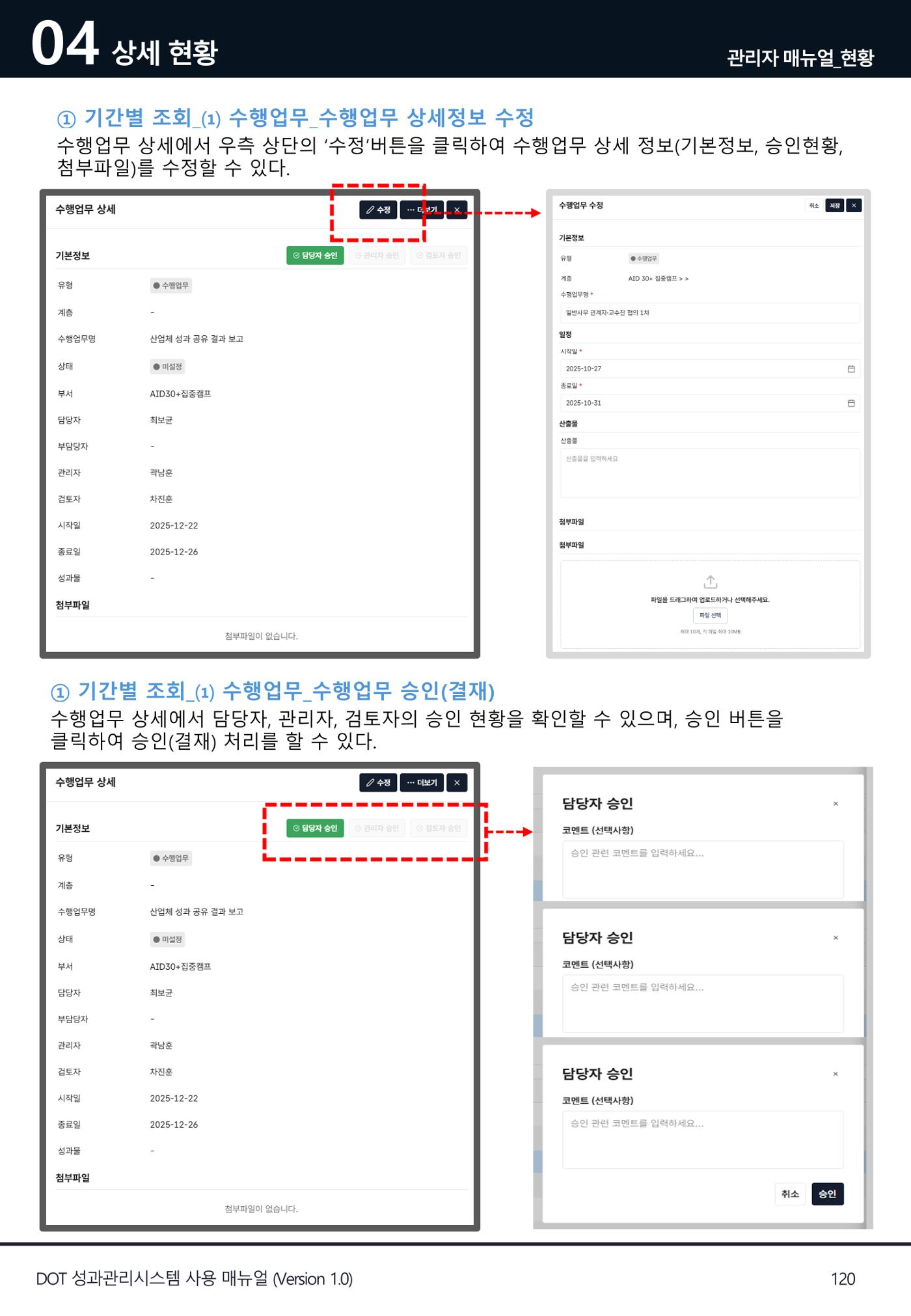DOT 매뉴얼 120페이지