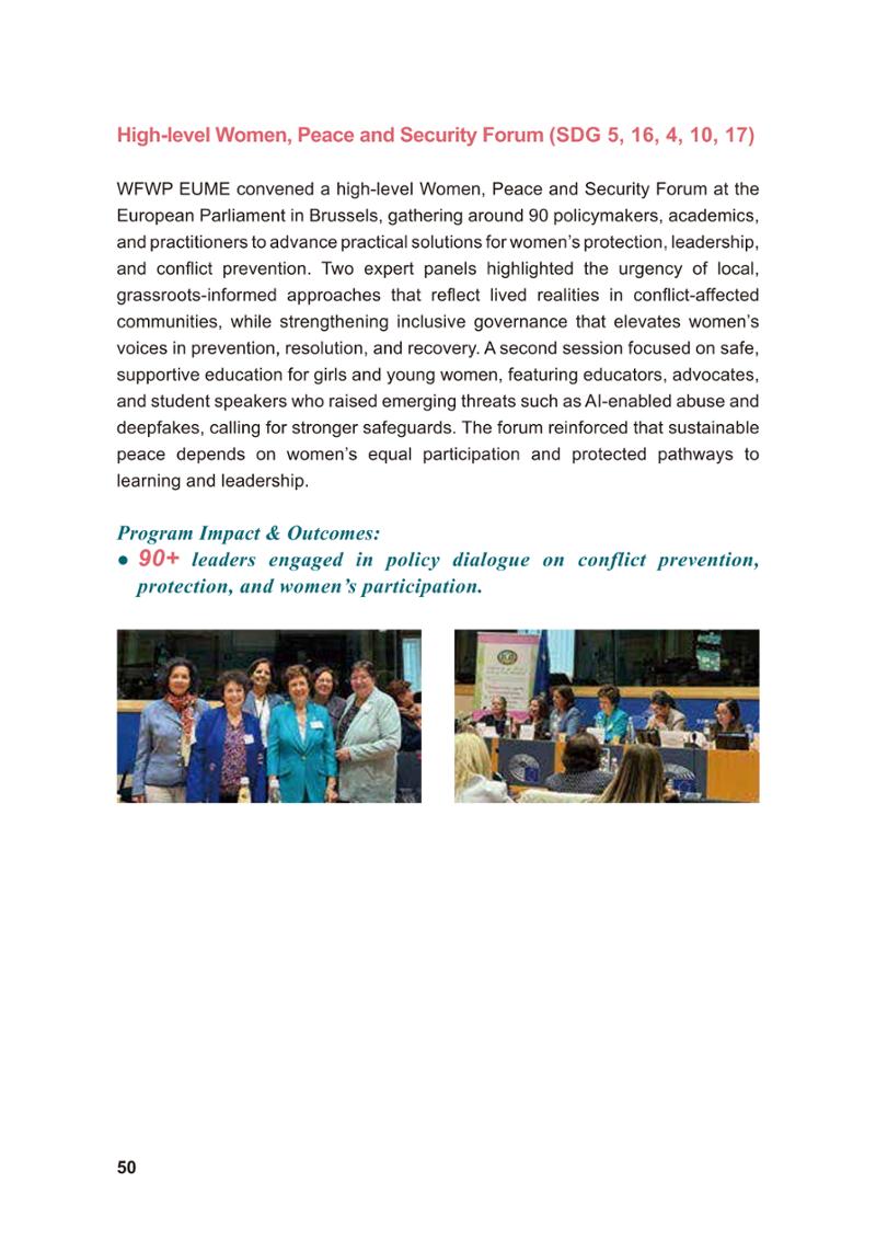 WFWP Annual Report 2025 50페이지