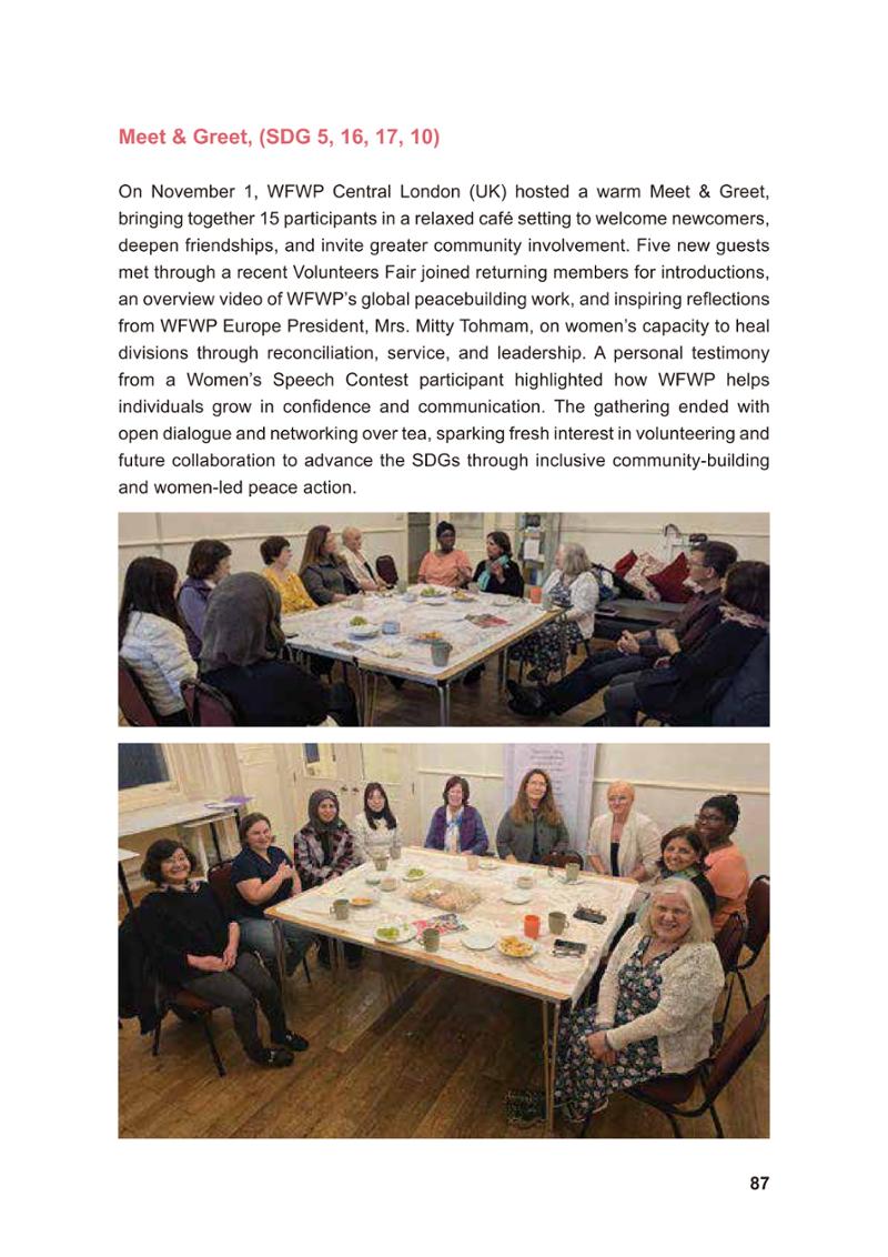 WFWP Annual Report 2025 87페이지