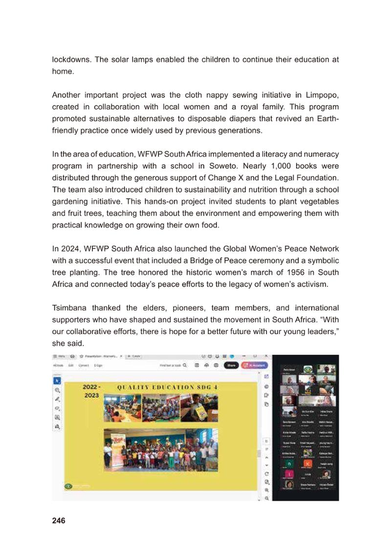 WFWP Annual Report 2025 246페이지