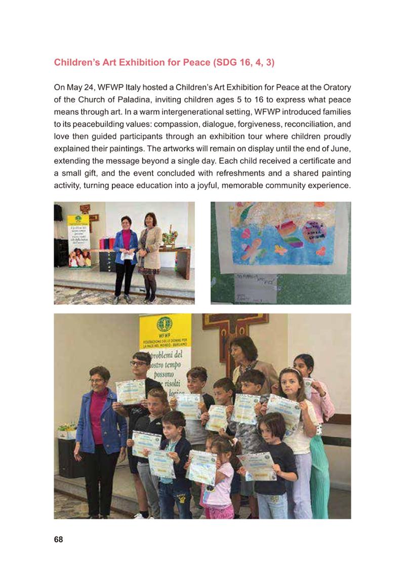 WFWP Annual Report 2025 68페이지