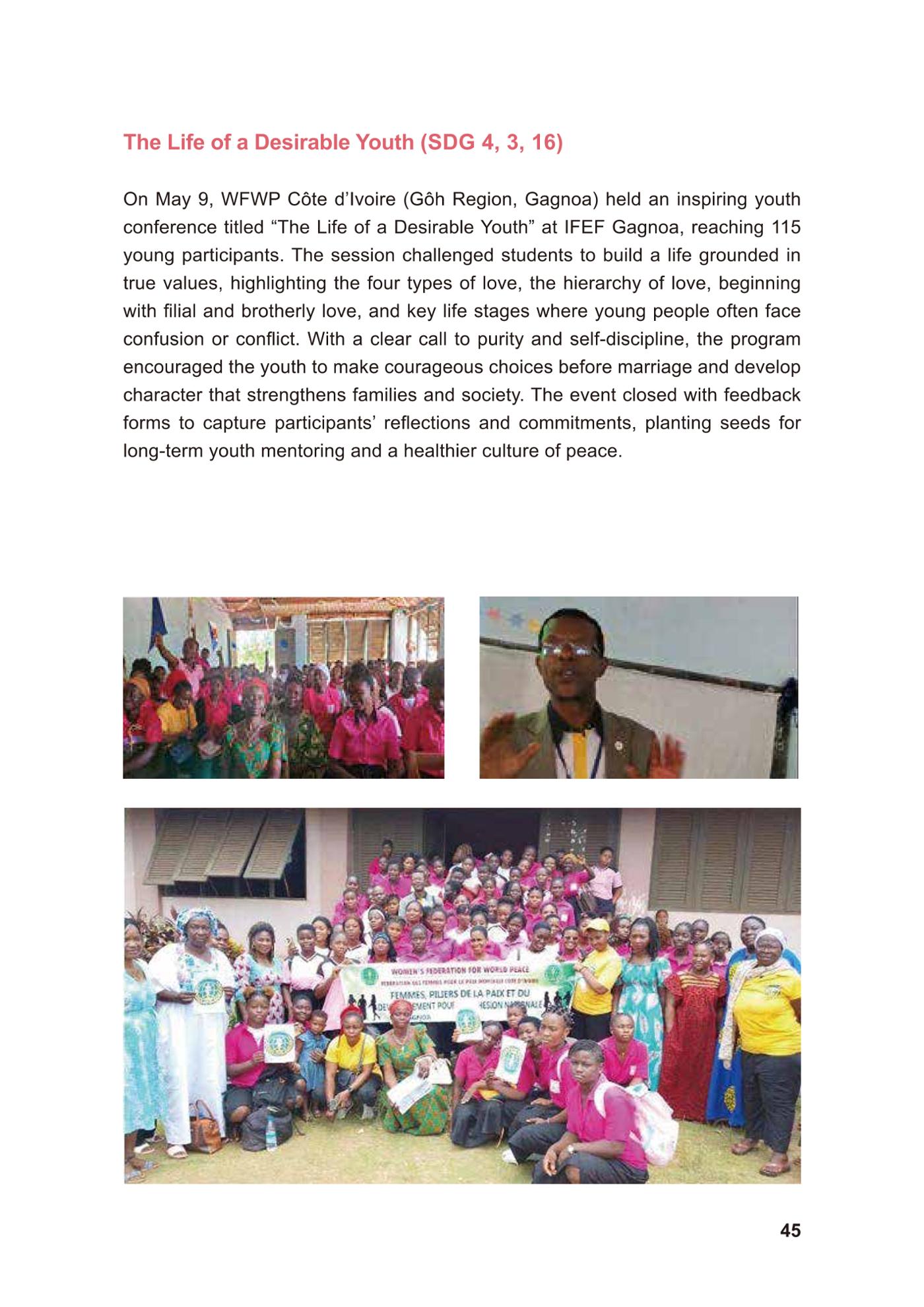 WFWP Annual Report 2025 45페이지