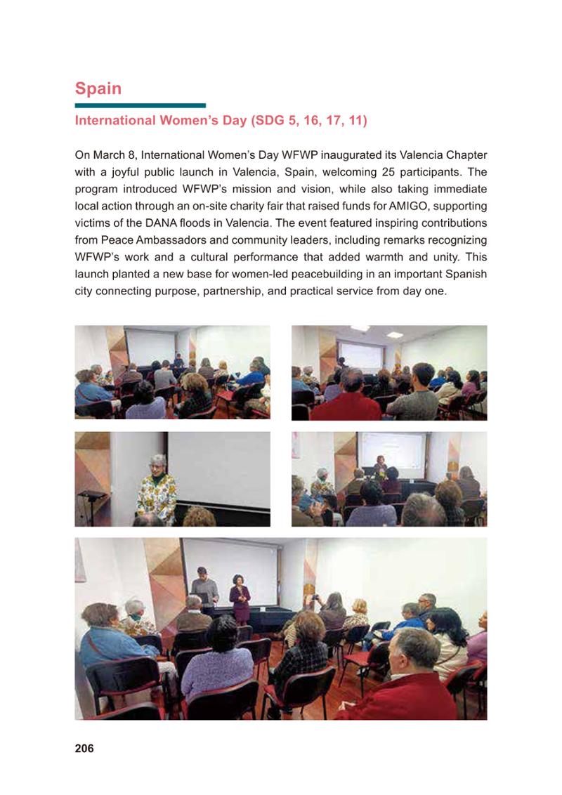 WFWP Annual Report 2025 206페이지