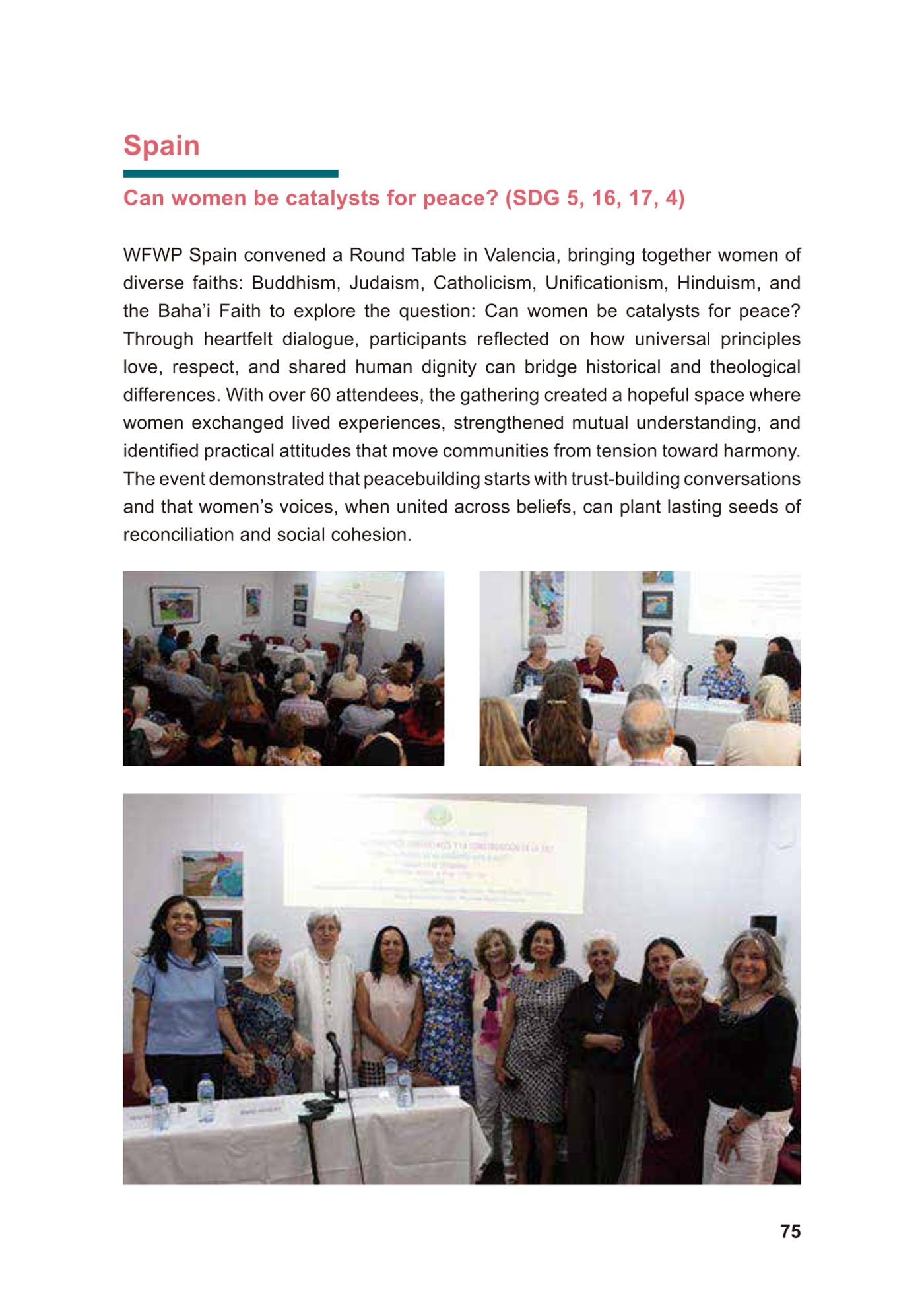 WFWP Annual Report 2025 75페이지