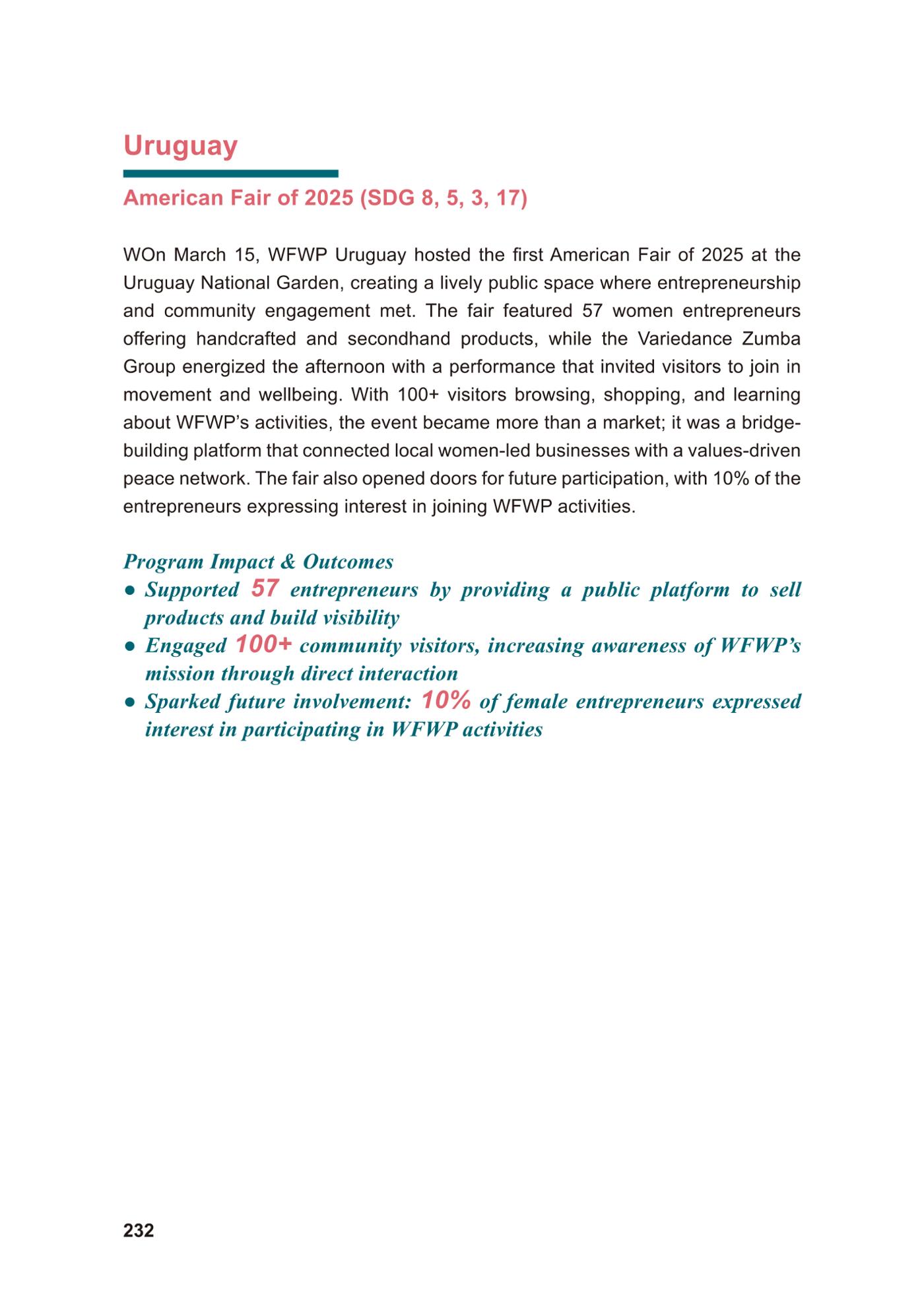 WFWP Annual Report 2025 232페이지