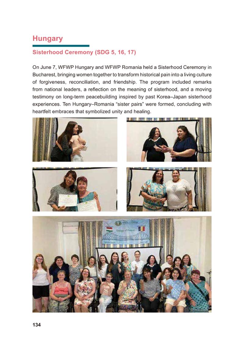 WFWP Annual Report 2025 134페이지