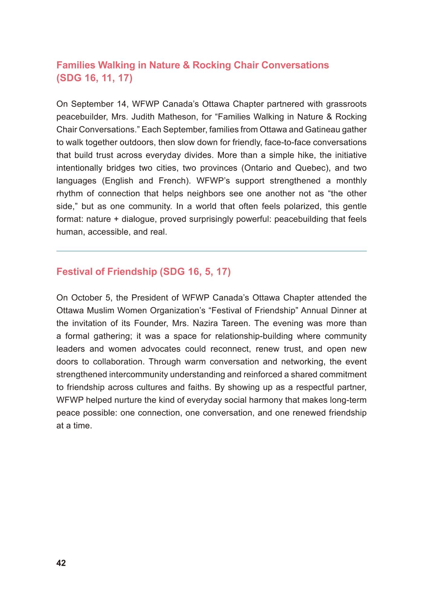 WFWP Annual Report 2025 42페이지