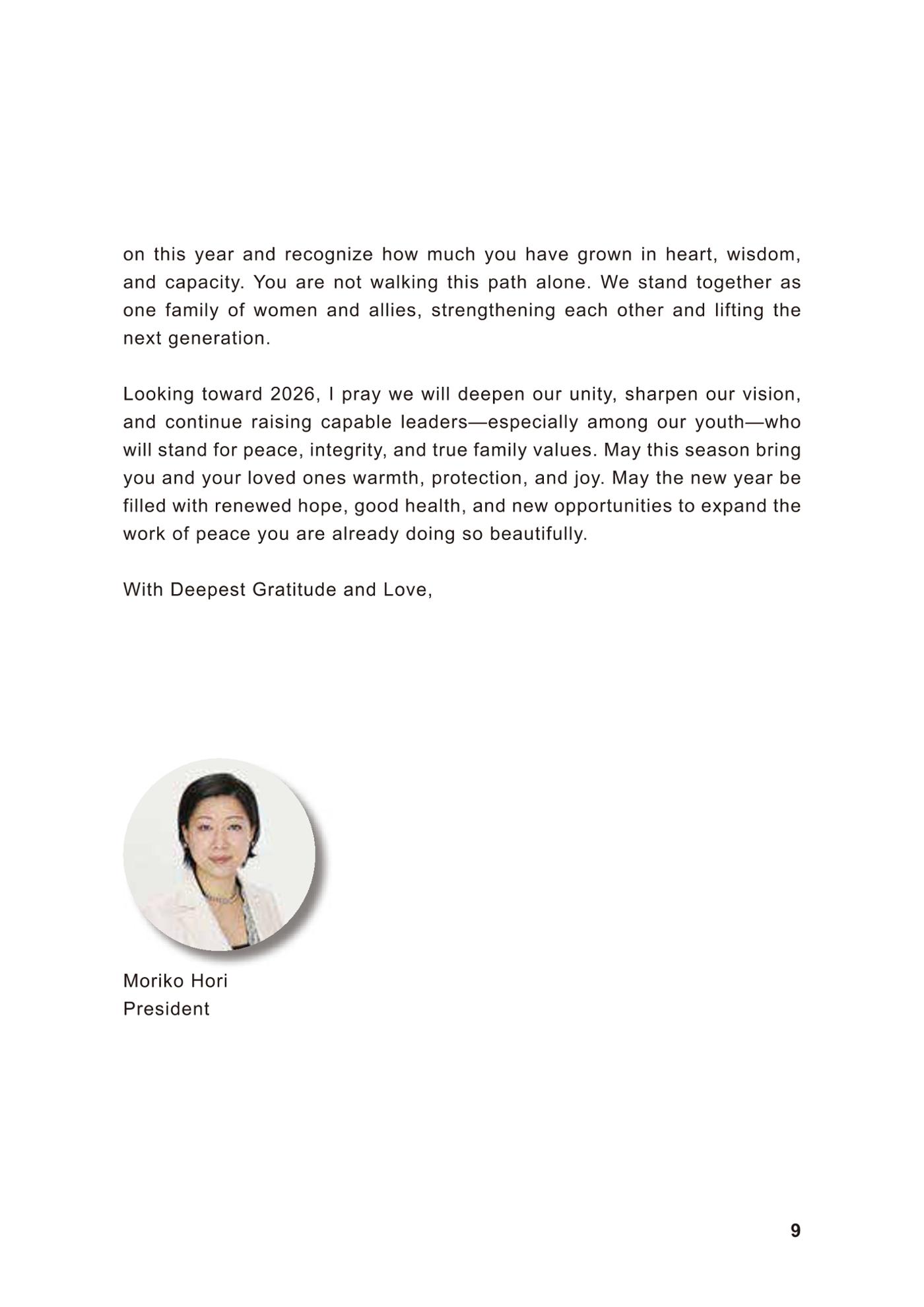 WFWP Annual Report 2025 9페이지
