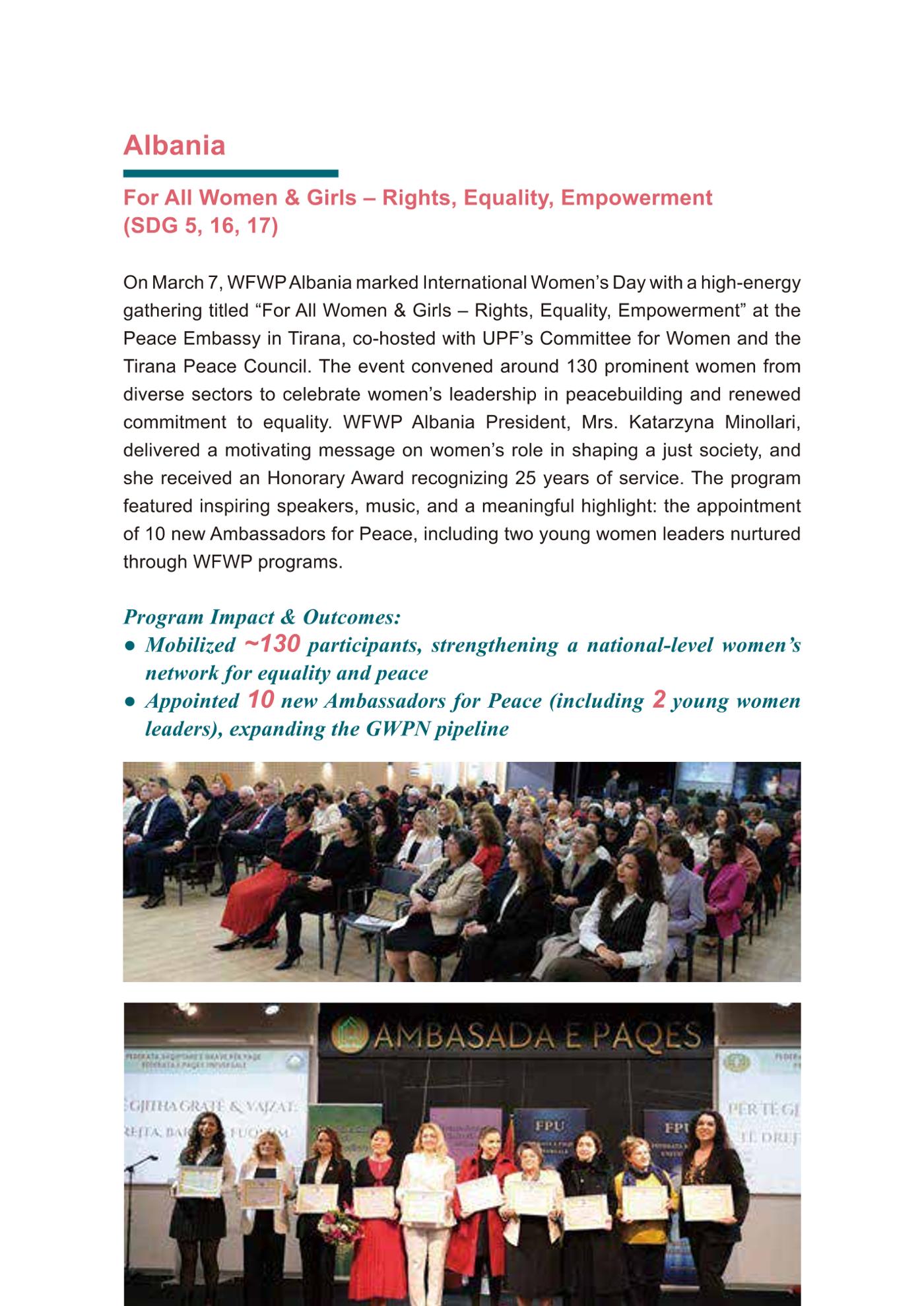WFWP Annual Report 2025 129페이지