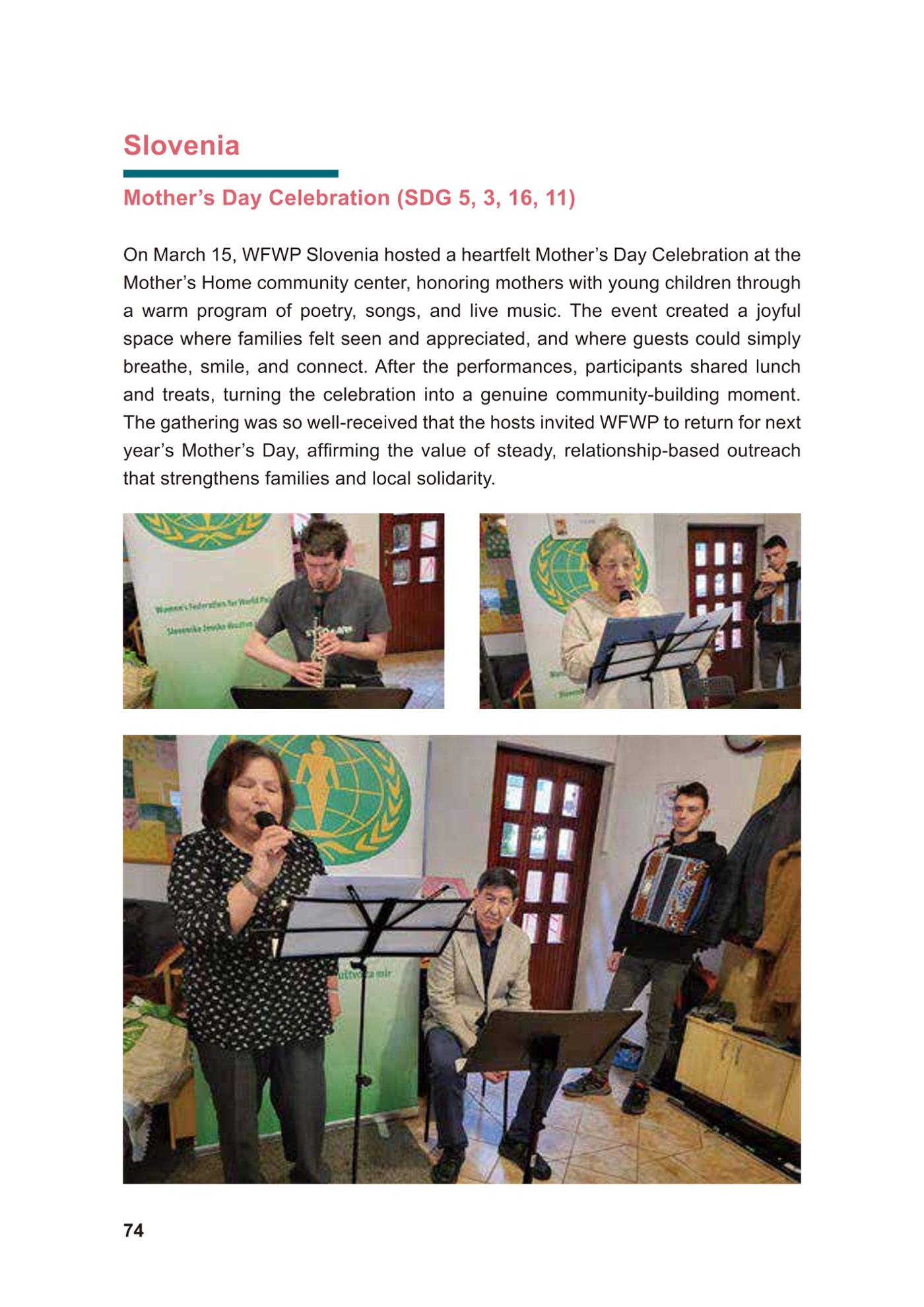 WFWP Annual Report 2025 74페이지