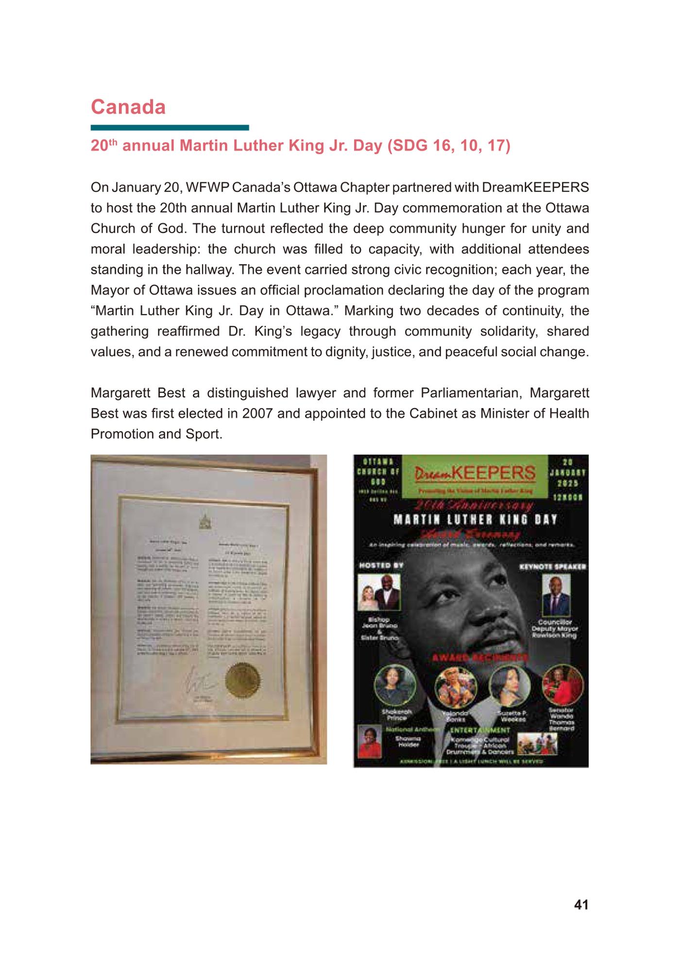WFWP Annual Report 2025 41페이지
