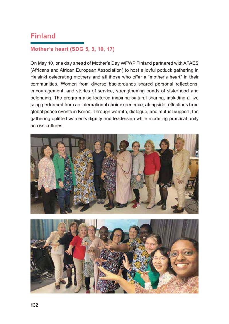 WFWP Annual Report 2025 132페이지