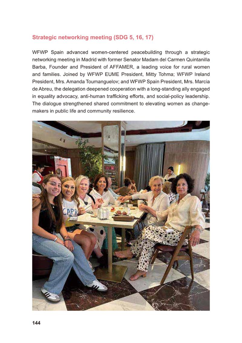 WFWP Annual Report 2025 144페이지