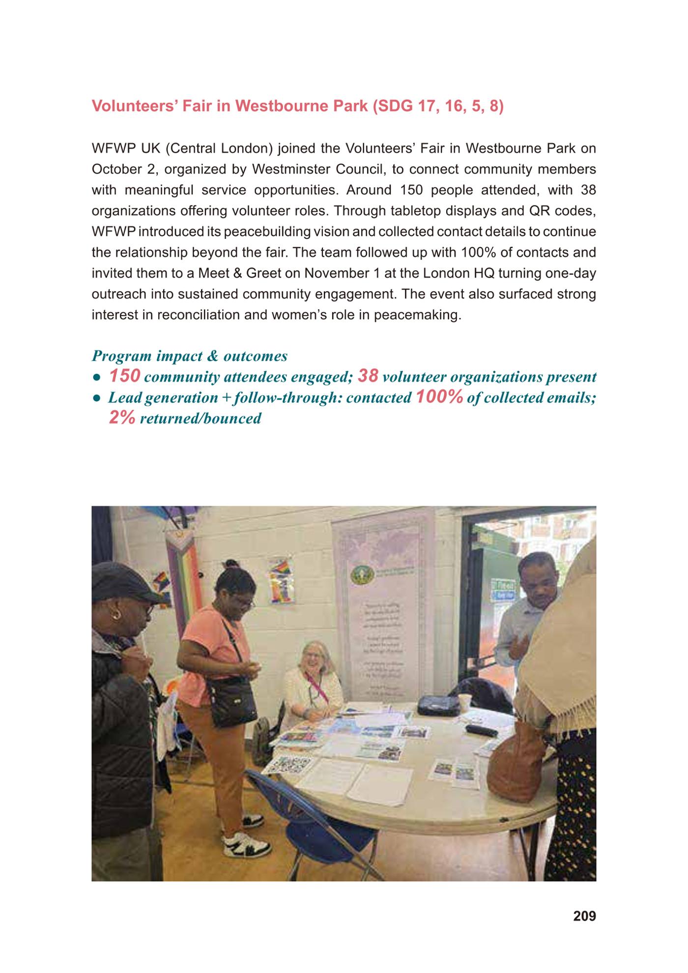 WFWP Annual Report 2025 209페이지