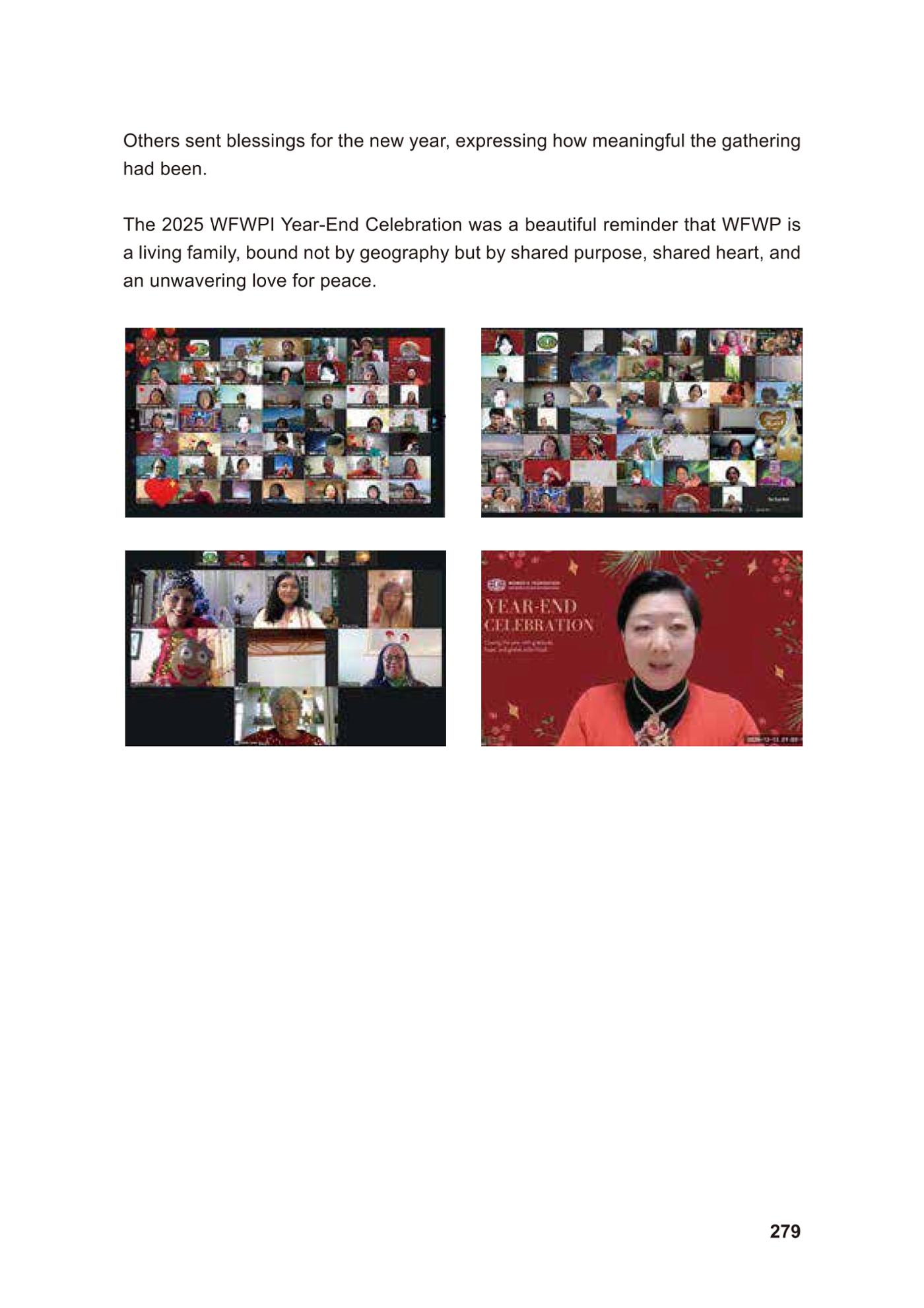 WFWP Annual Report 2025 279페이지