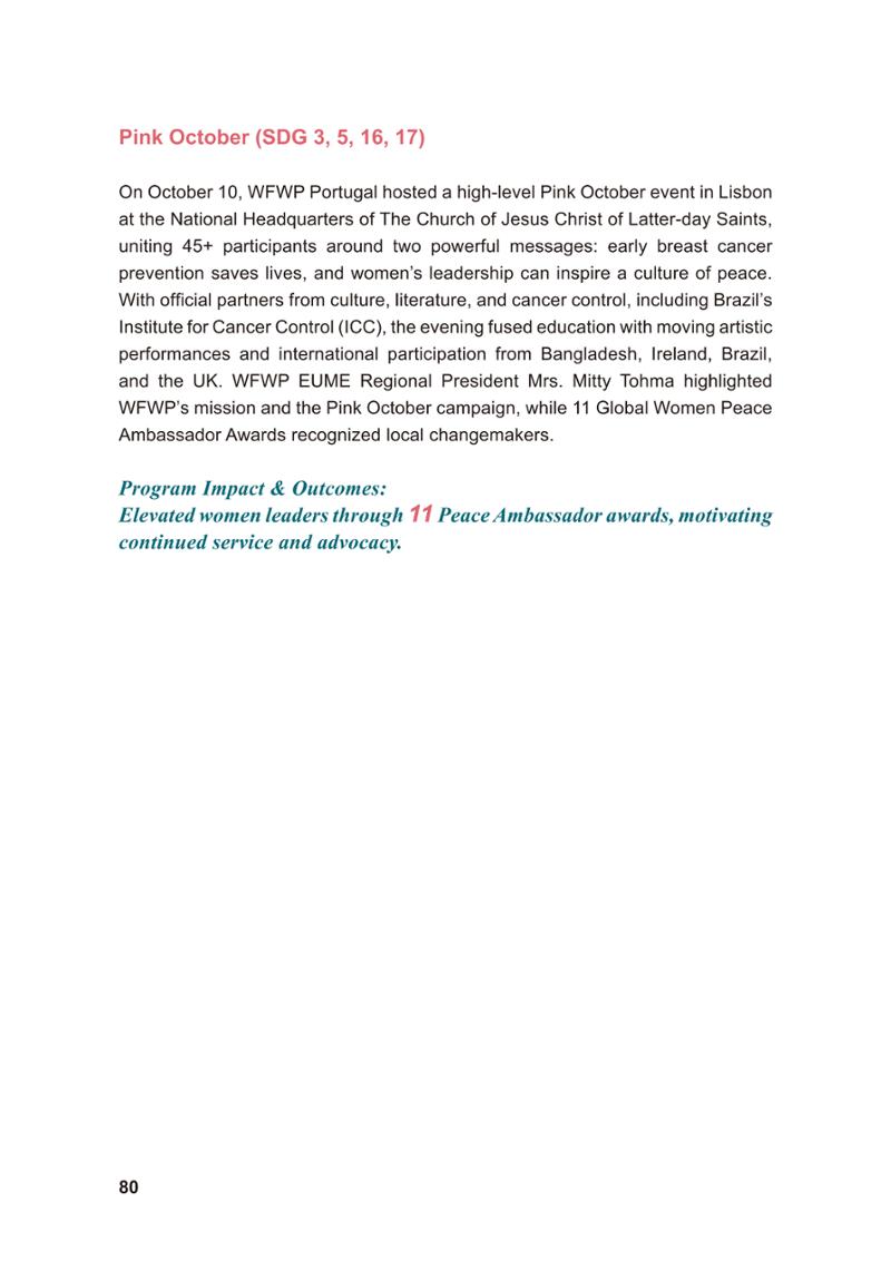 WFWP Annual Report 2025 80페이지